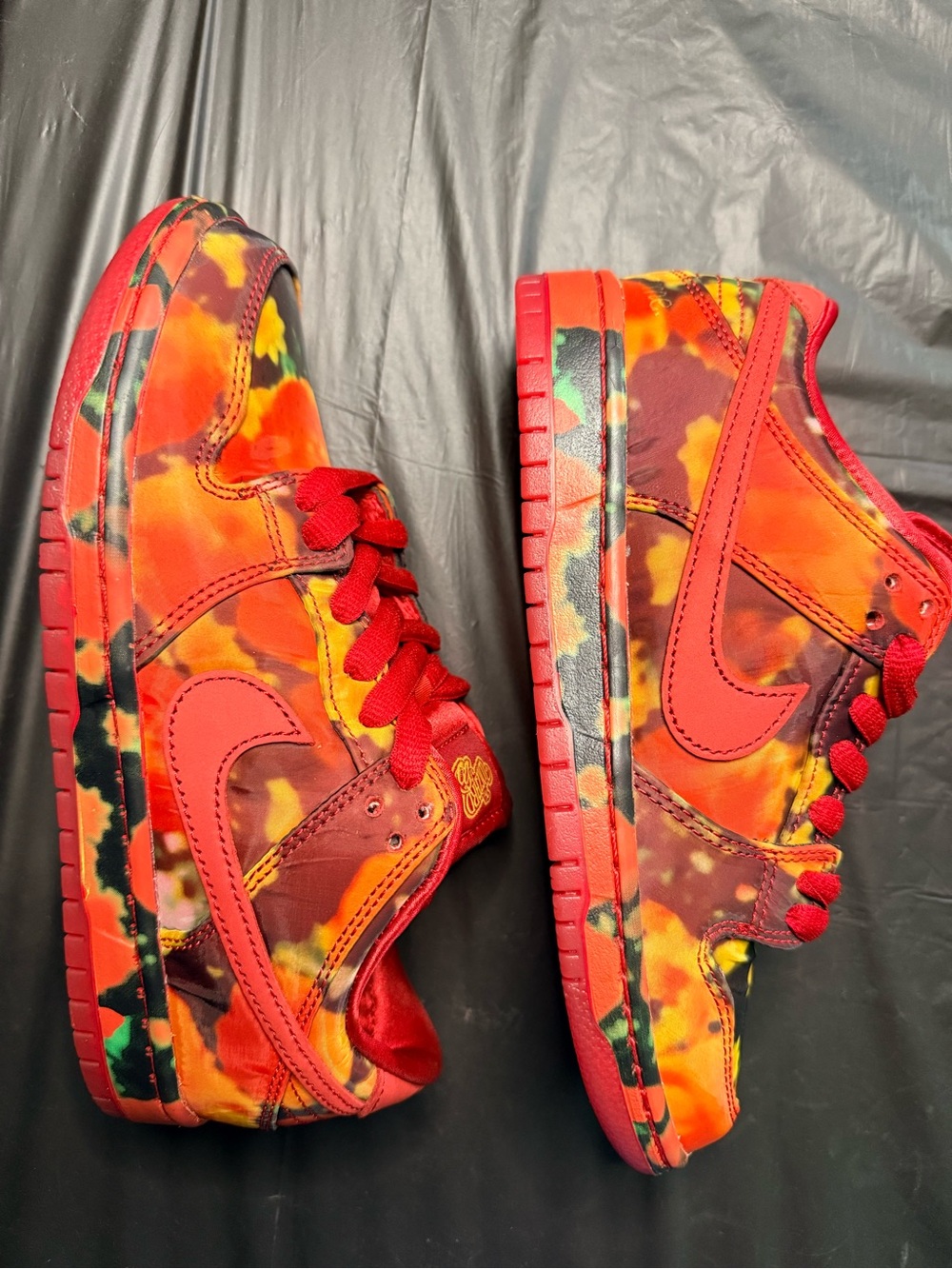 Nike SB dunk low Wizard of Oz Poppy Field Brand new - size 5M/6.5W